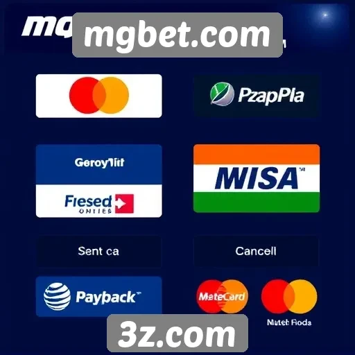Métodos de pagamento aceitos no mgbet.com