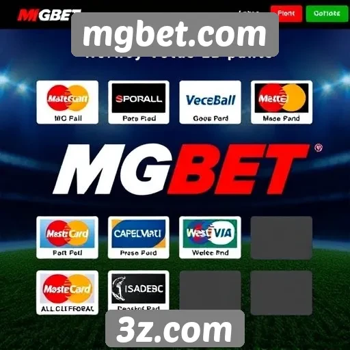 Opções de pagamento disponíveis no mgbet.com